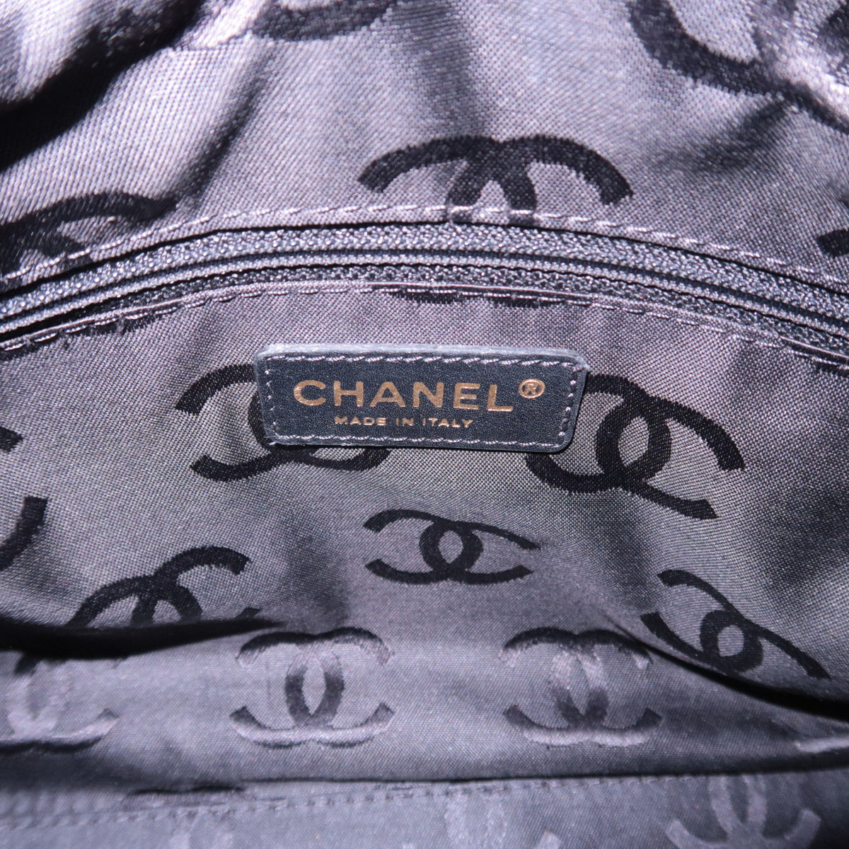 CHANEL Big Coco Mark Stitch Shoulder Bag