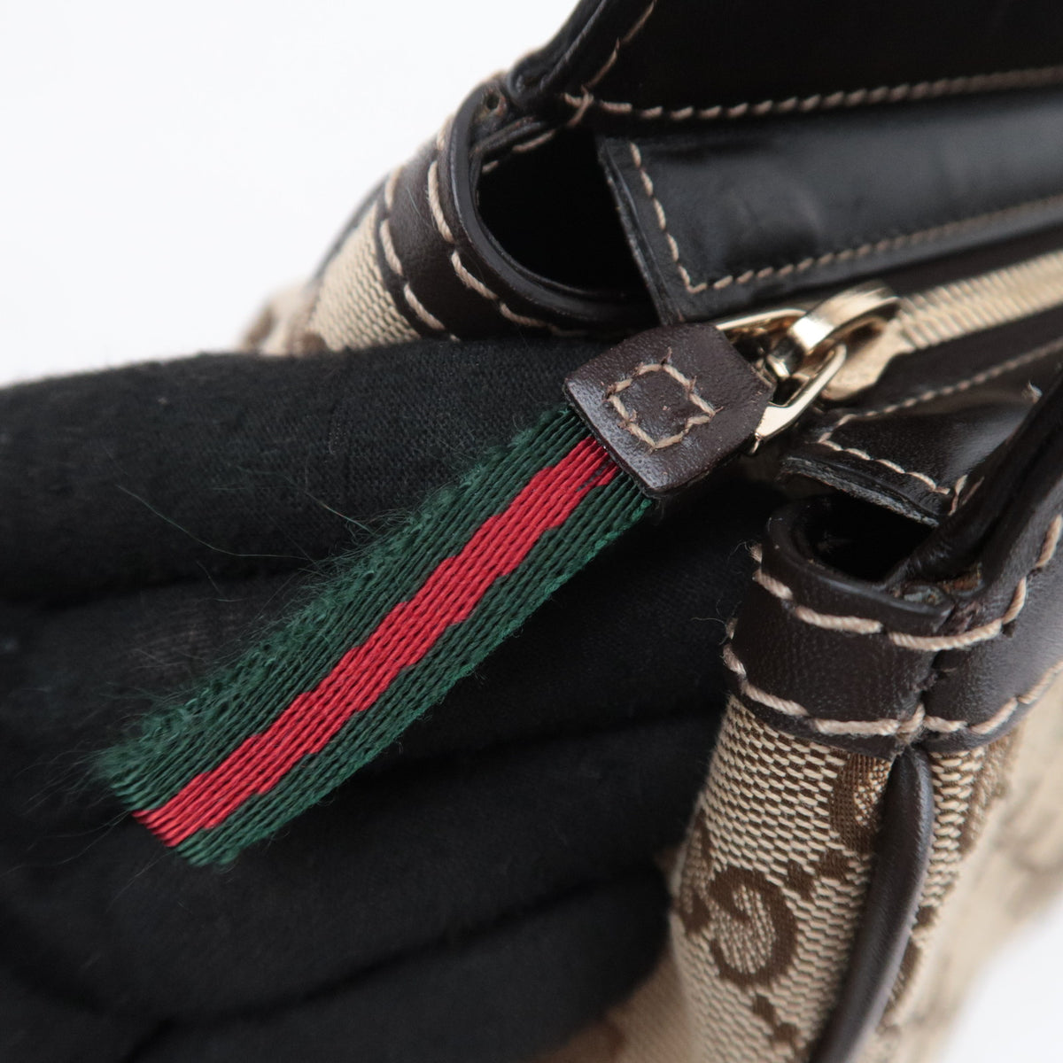 GUCCI Sherry Mayfair GG Canvas Handbag 257063