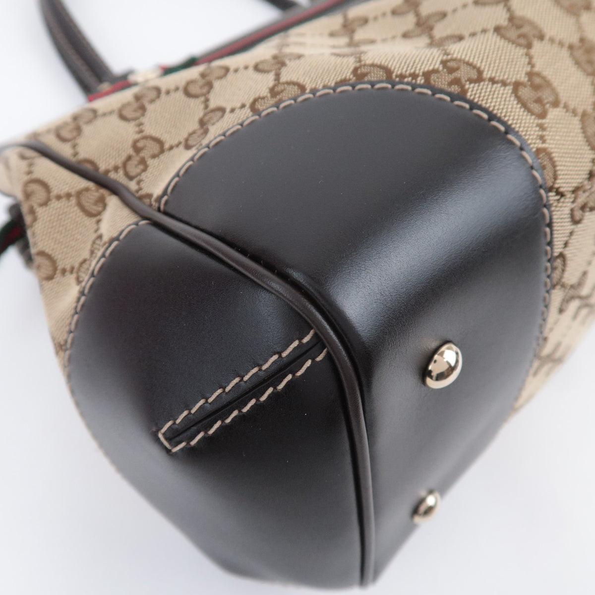 GUCCI Sherry Mayfair GG Canvas Handbag 257063