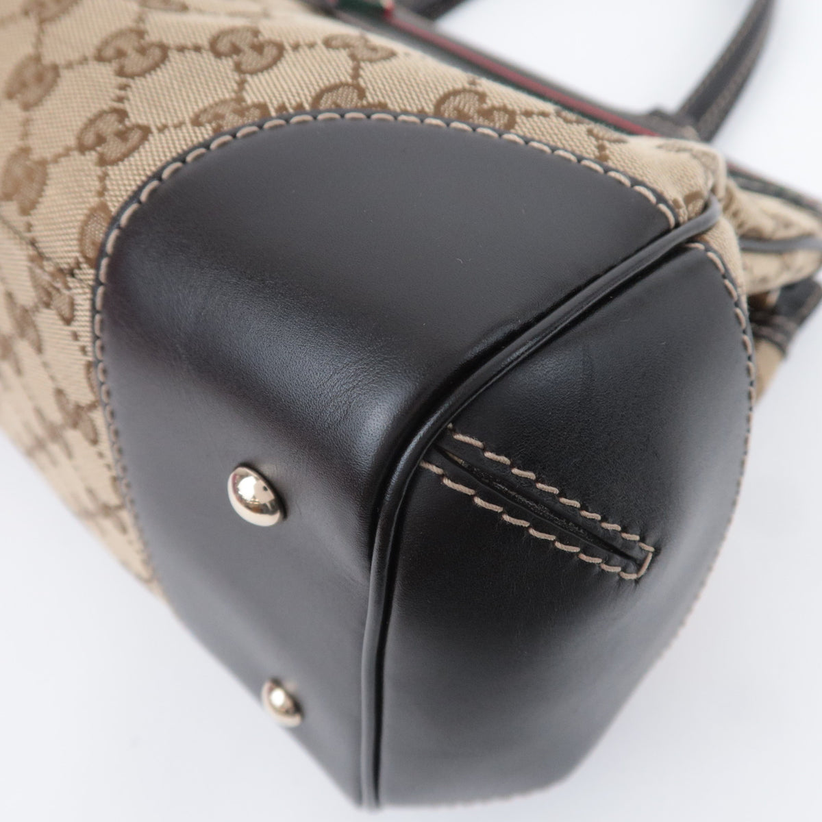 GUCCI Sherry Mayfair GG Canvas Handbag 257063