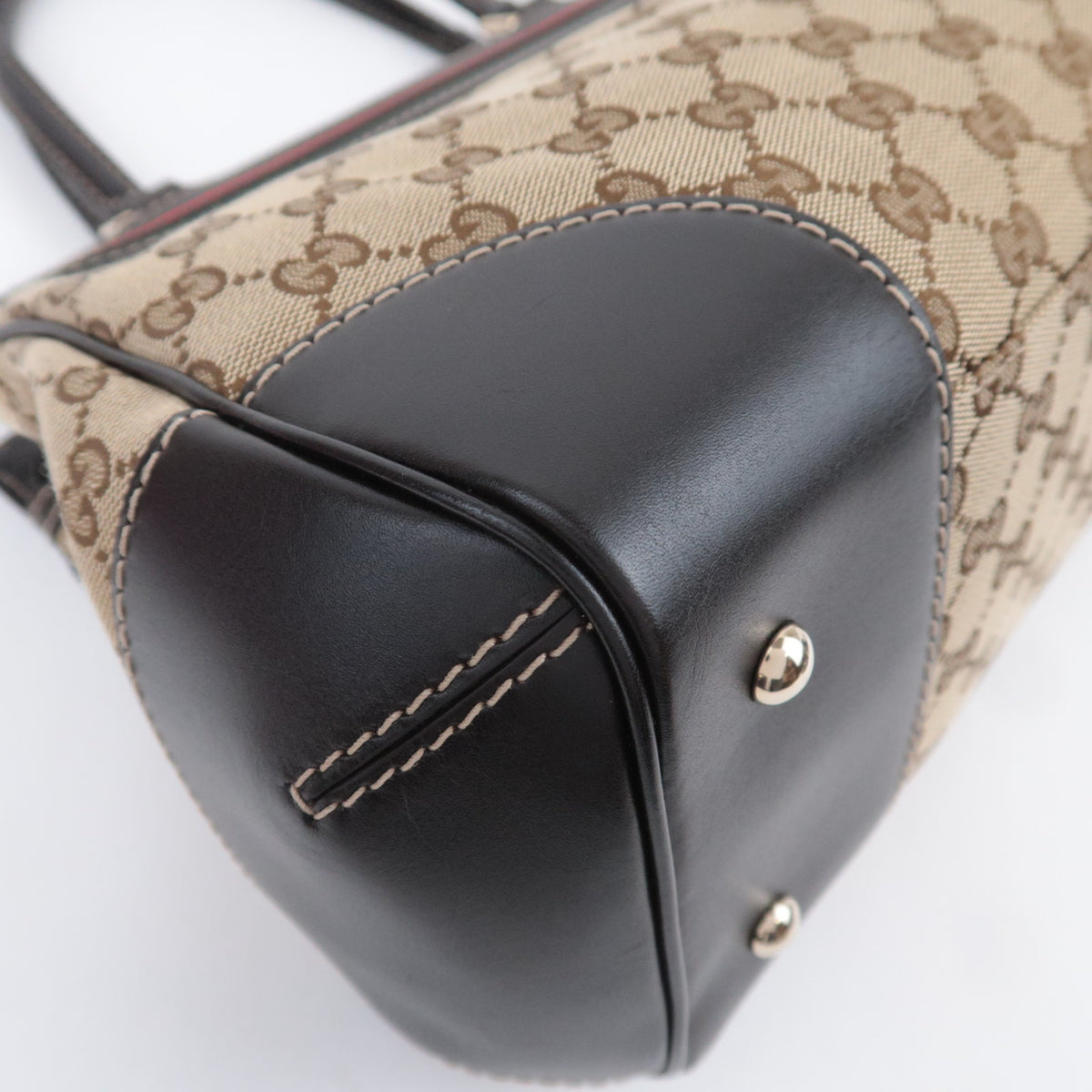 GUCCI Sherry Mayfair GG Canvas Handbag 257063