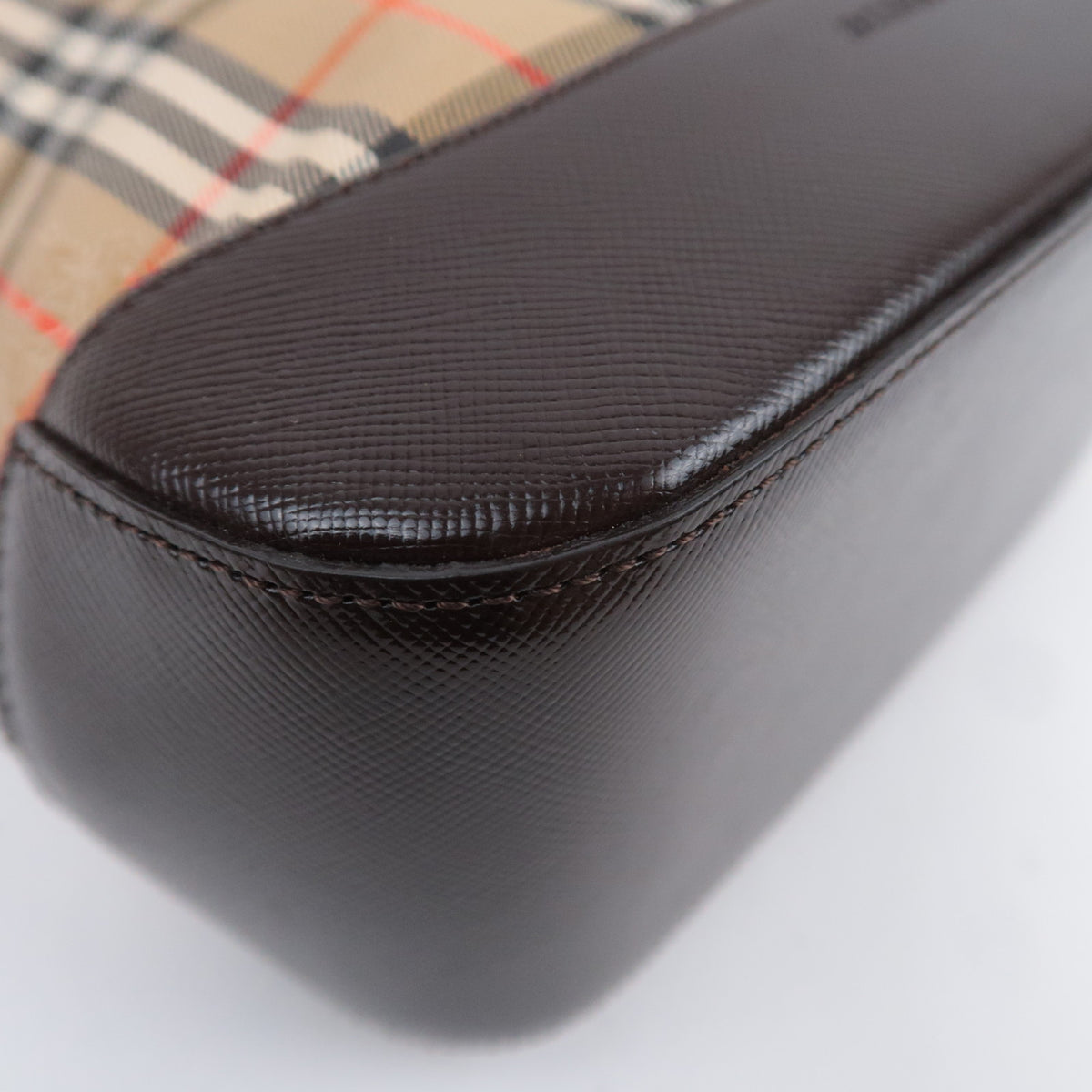 BURBERRY Haymarket Nova Plaid Small Handbag