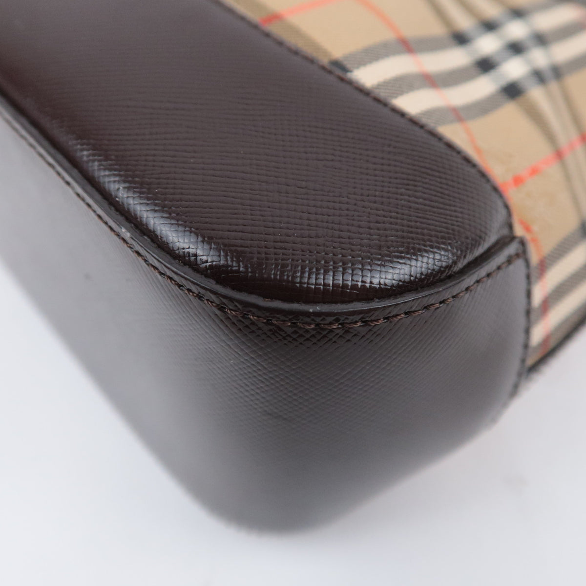 BURBERRY Haymarket Nova Plaid Small Handbag