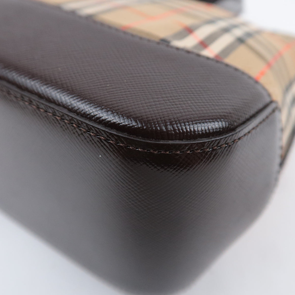 BURBERRY Haymarket Nova Plaid Small Handbag