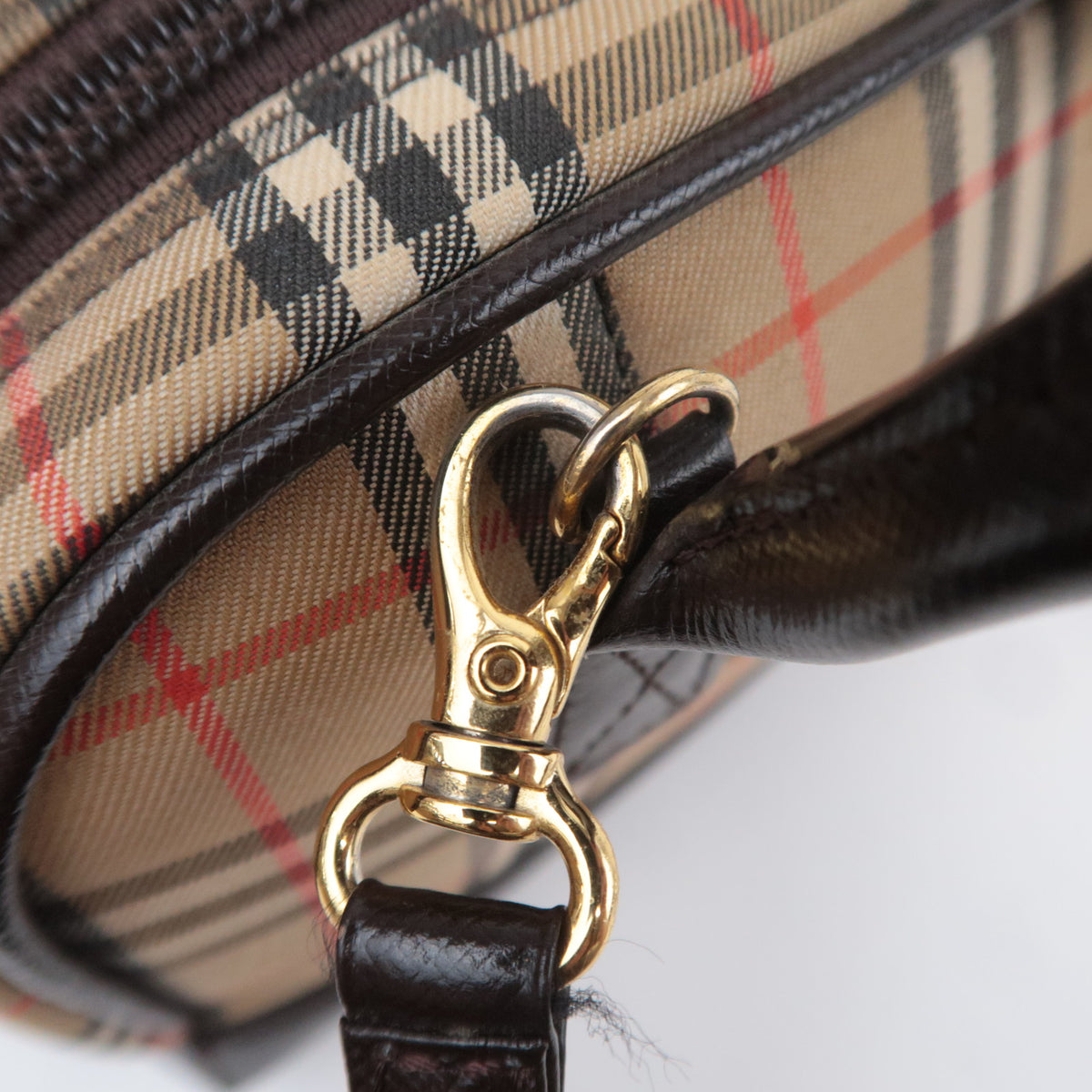 BURBERRY Haymarket Nova Plaid 2Way Small Handbag