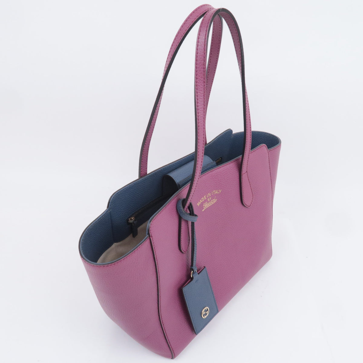 GUCCI Swing Leather Tote Bag 354408