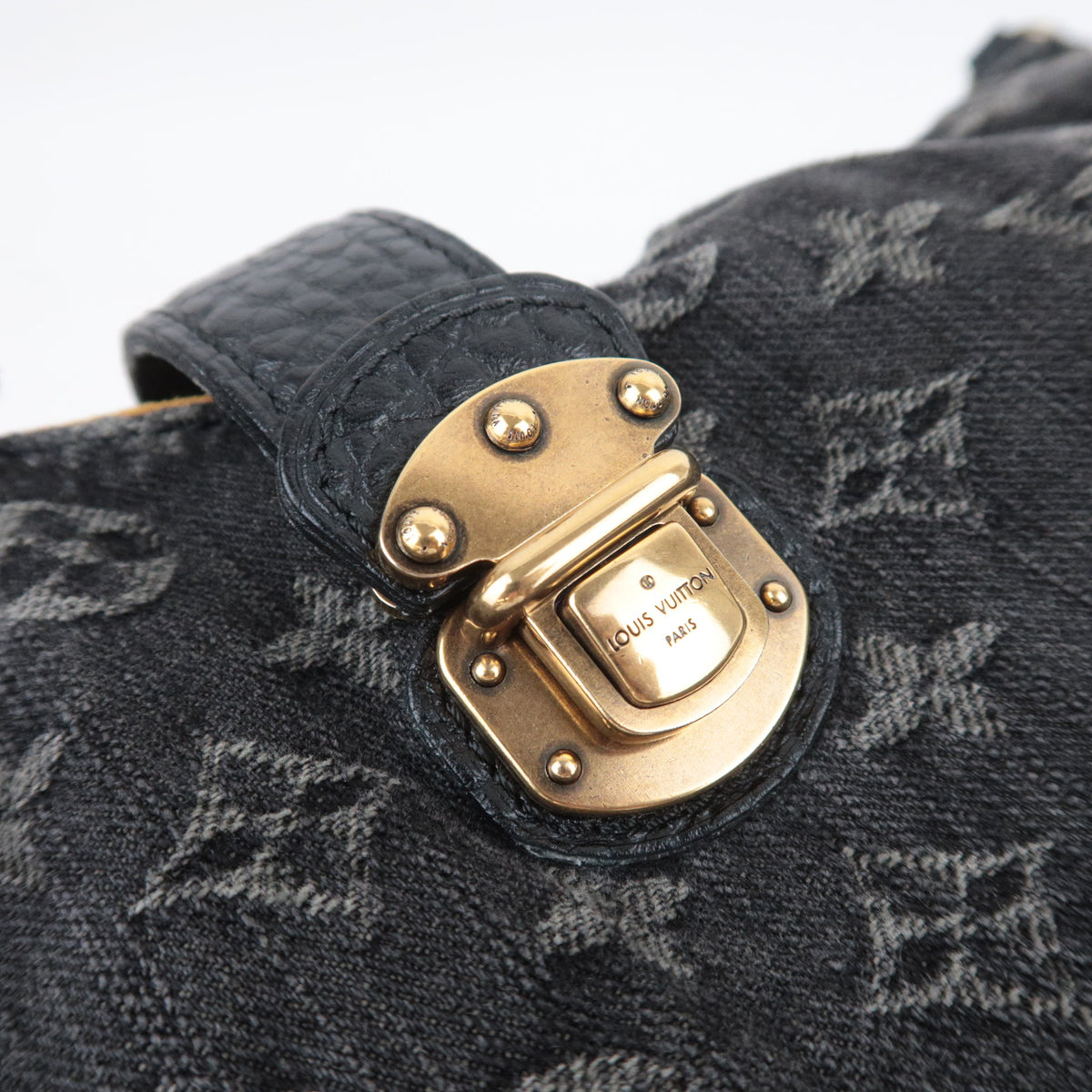 Louis Vuitton Monogram Denim XL Noir M95510