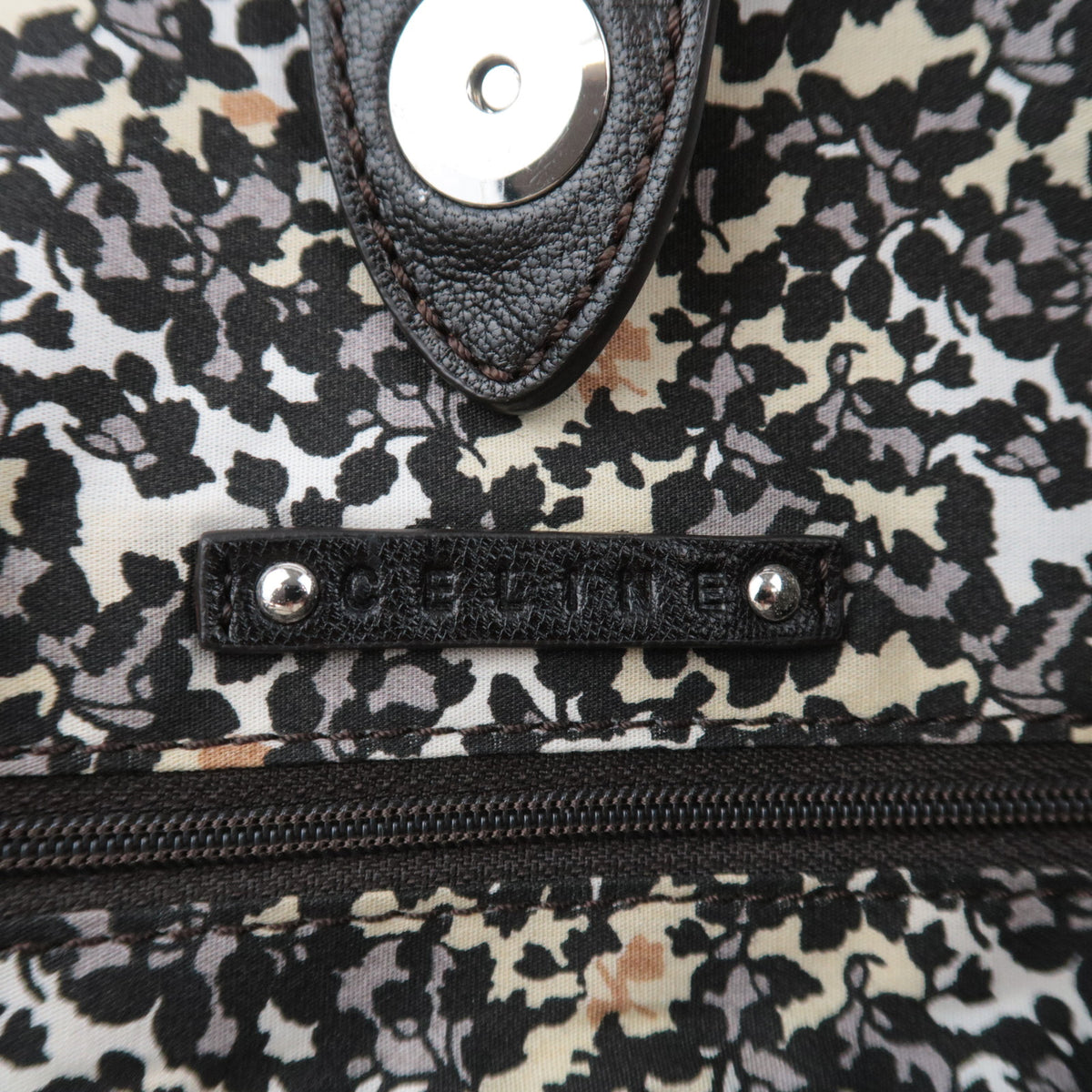 CELINE Paris Macadam Denim Tote Bag