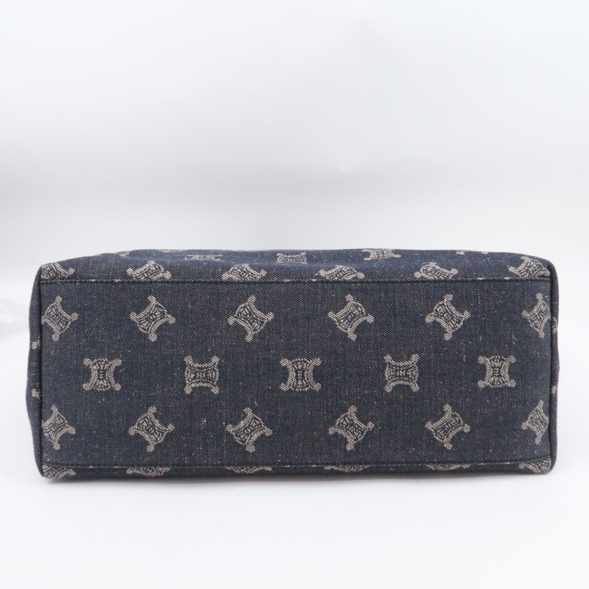 CELINE Paris Macadam Denim Tote Bag
