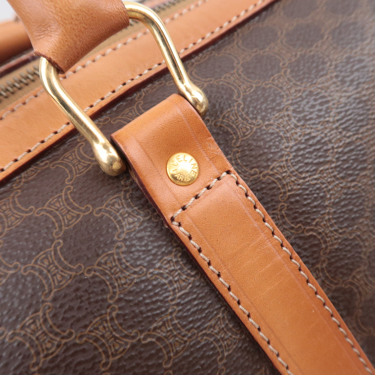 CELINE Macadam Boston Bag