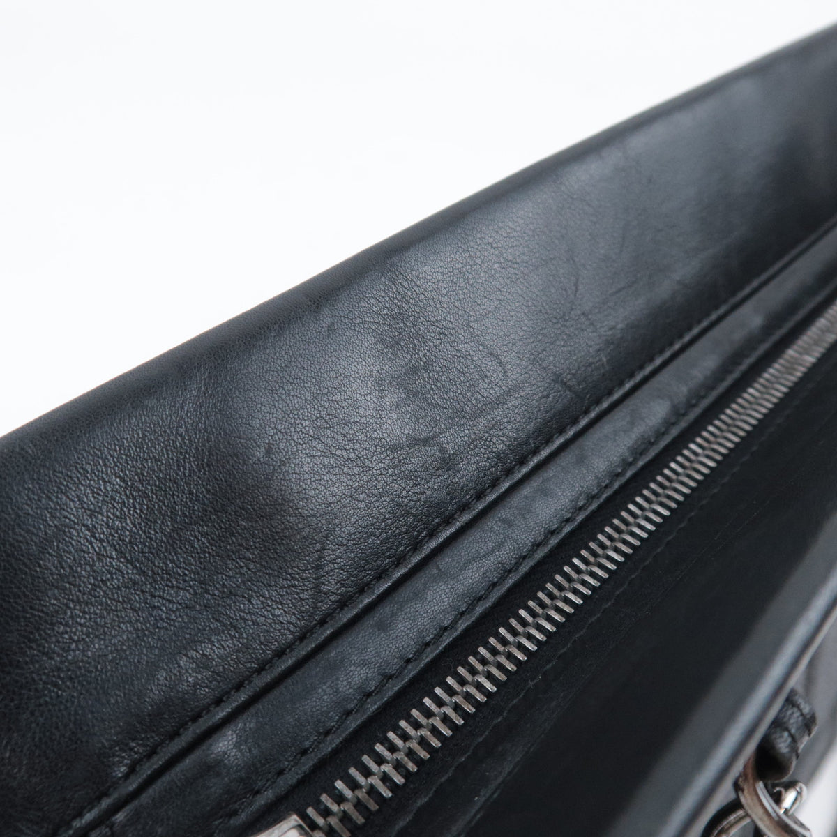 CHANEL Mademoiselle Chain Handbag Lambskin