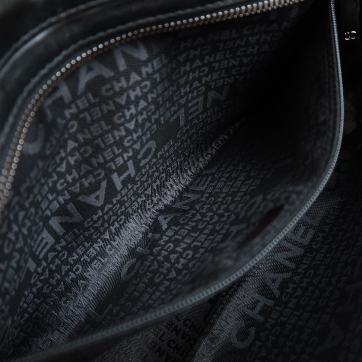 CHANEL Mademoiselle Chain Handbag Lambskin