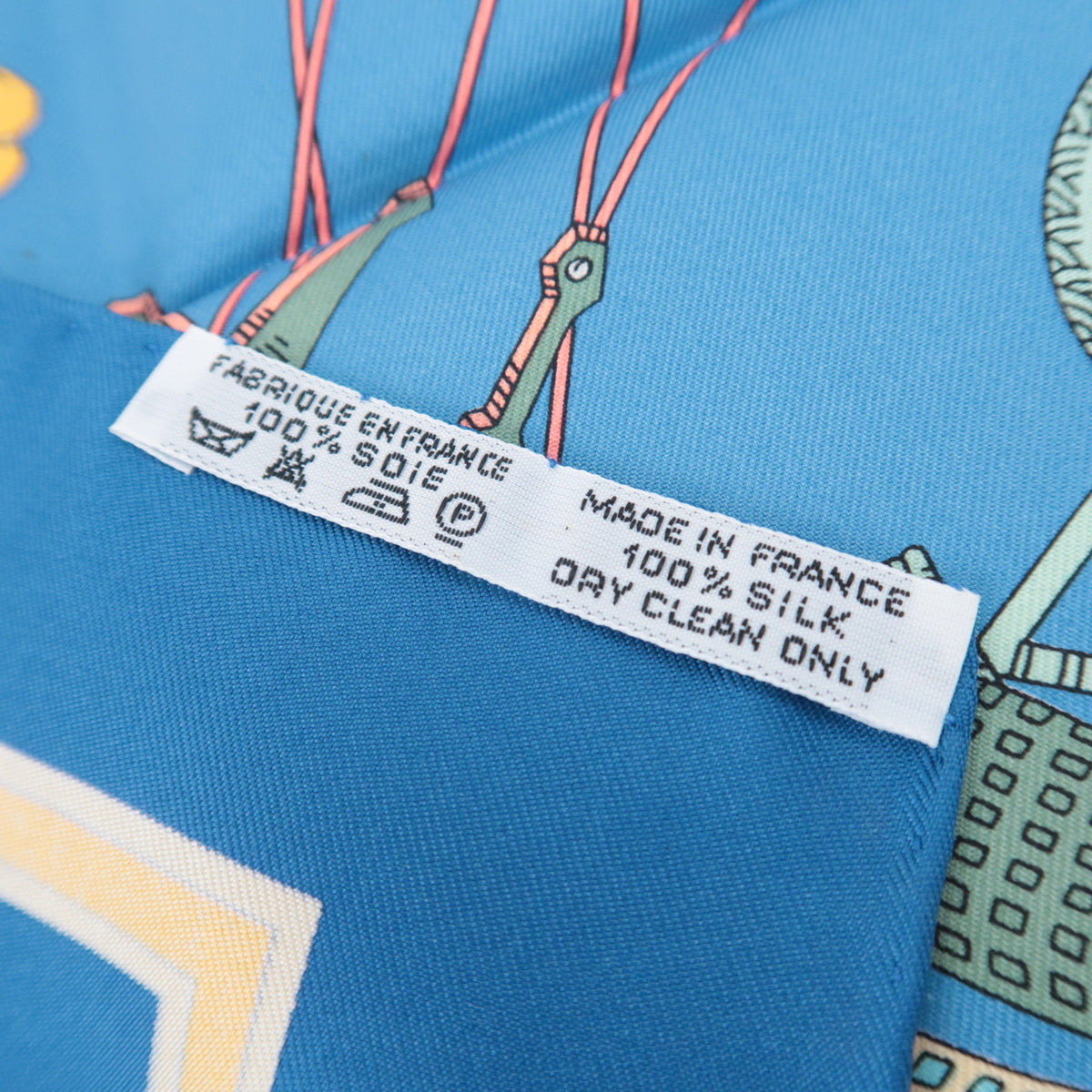 HERMES Carre 90 Scarf LE TEMPS des MARIONNETTES